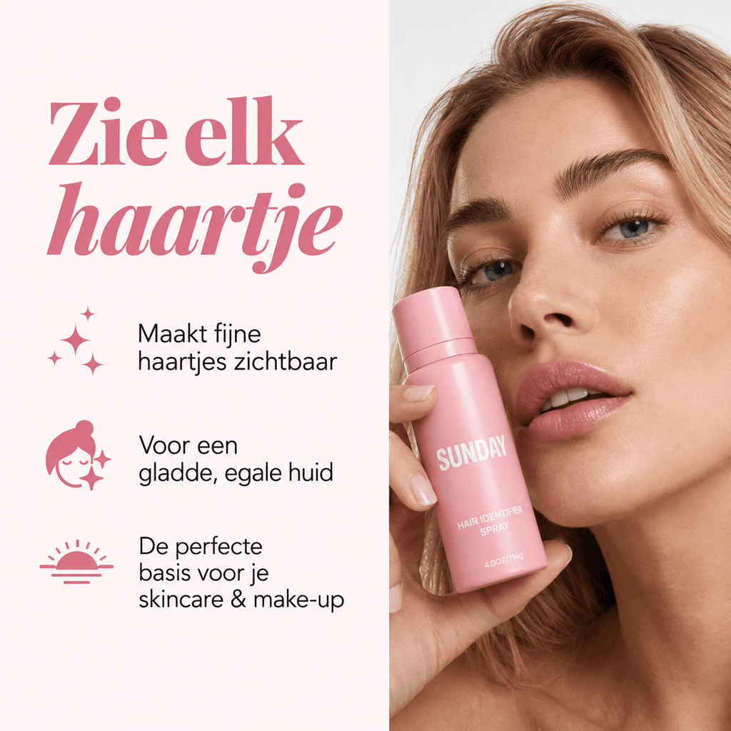Hair ID Spray - maakt donshaar zichtbaar