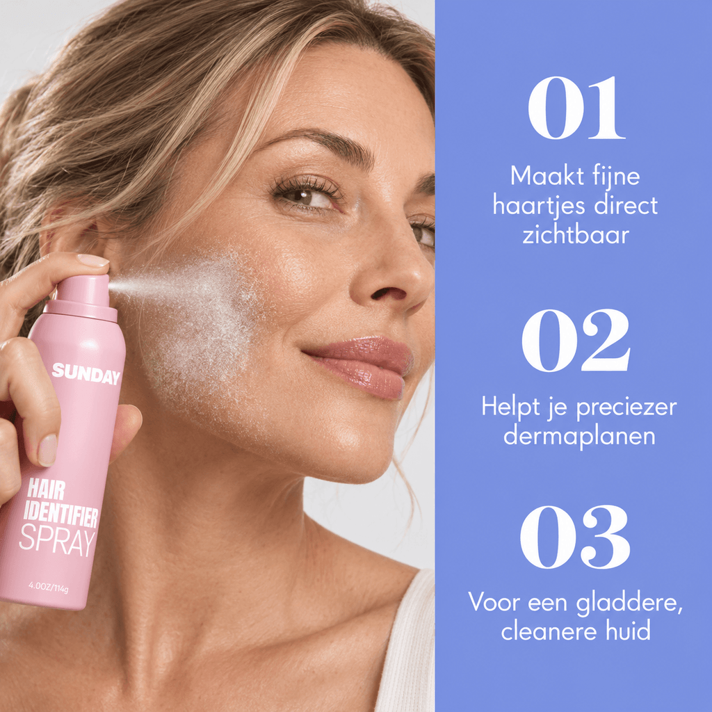 Hair ID Spray - maakt donshaar zichtbaar